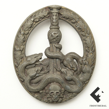 Бронзовая степень знака "За борьбу с партизанами" (C.E. Juncker)