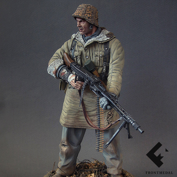 Гренадер с ручным пулеметом MG 42 (Харьков, 1943)