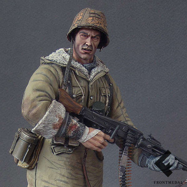Гренадер с ручным пулеметом MG 42 (Харьков, 1943)