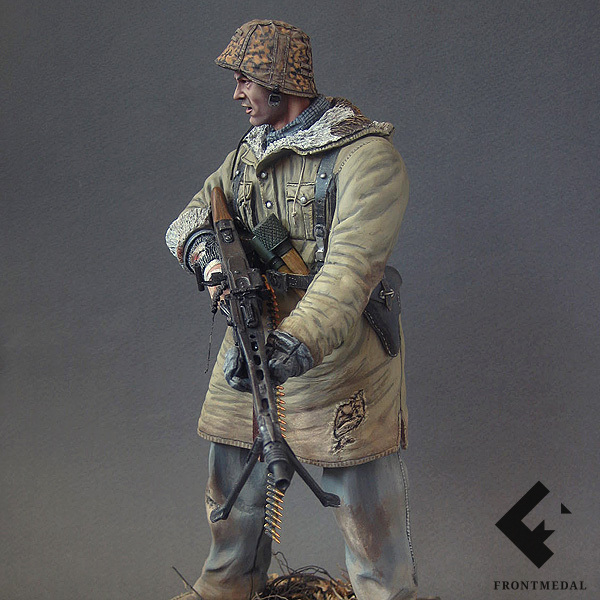 Гренадер с ручным пулеметом MG 42 (Харьков, 1943)