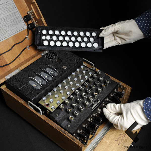 4-роторная шифровальная машина Энигма (ENIGMA)