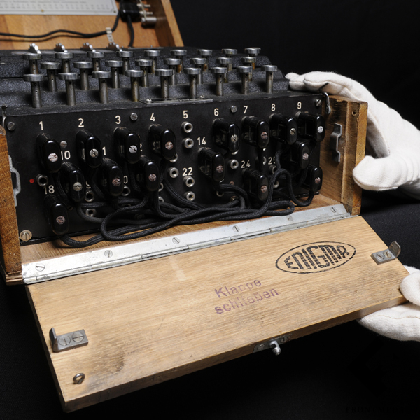 4-роторная шифровальная машина Энигма (ENIGMA)
