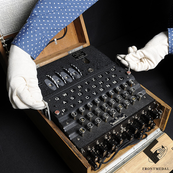 4-роторная шифровальная машина Энигма (ENIGMA)
