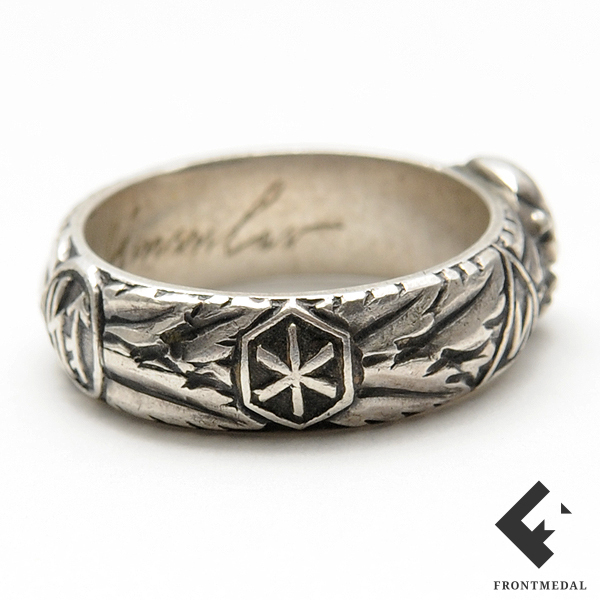 Почетное кольцо СС "Мертвая голова" (Totenkopfring)