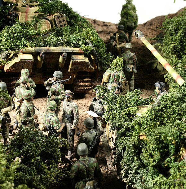 Диорама "Нормандия, 1944"