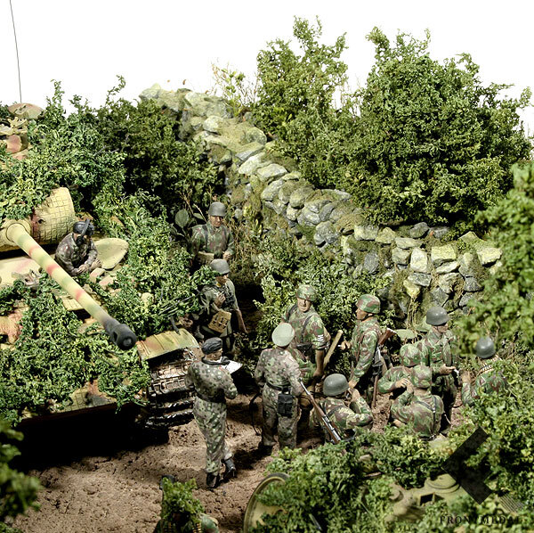 Диорама "Нормандия, 1944"