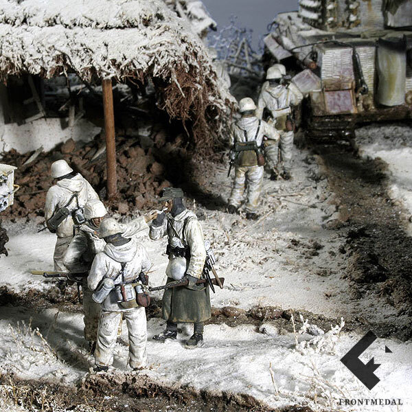 Диорама "Корсунь, 1944"