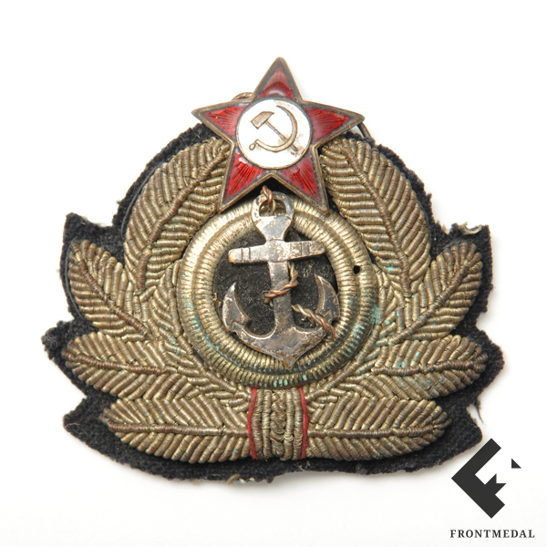 Кокарда (краб) к фураже комсостава РККФ обр. 1940 года