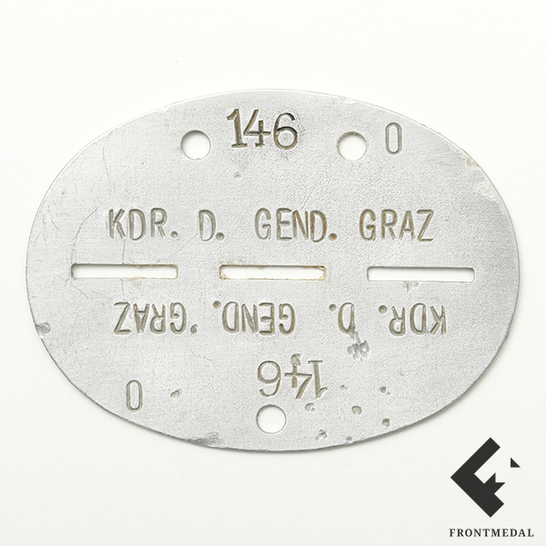 ЛОЗ военнослужащего из командования жандармерии город Грац