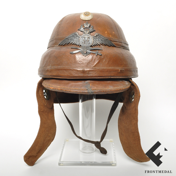 Полетный шлем русского военного летчика образца 1914 г.