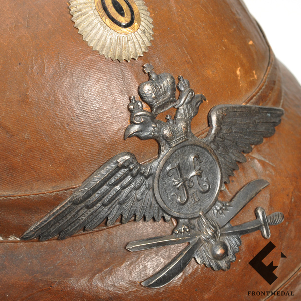 Полетный шлем русского военного летчика образца 1914 г.