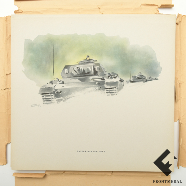  "MIT UNSEREN PANZERN IM OSTEN", 1943 .