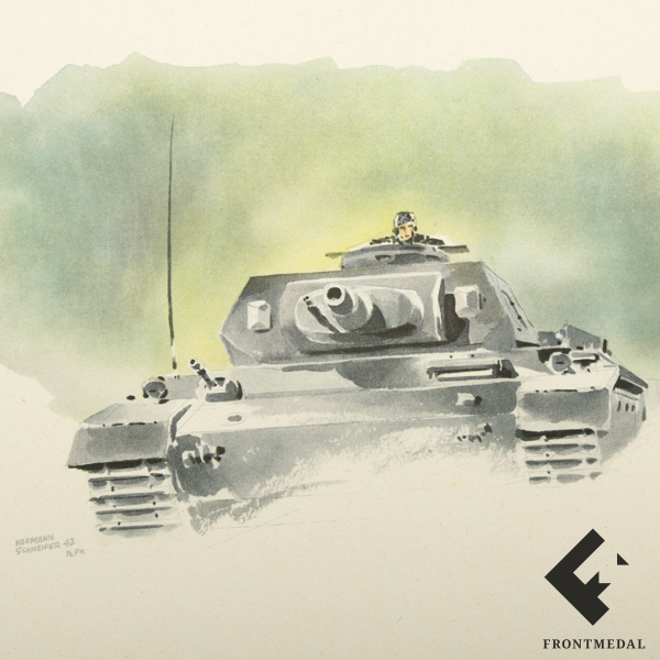  "MIT UNSEREN PANZERN IM OSTEN", 1943 .