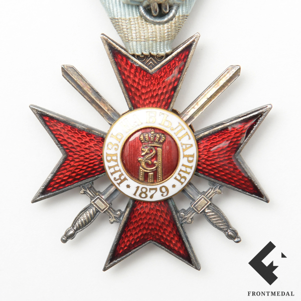 Крест "За храбрость" обр. 1941 г. в футляре с полевой планкой