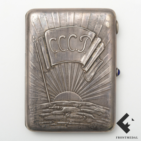 Портсигар "СССР" для преподавателя стрелковой школы