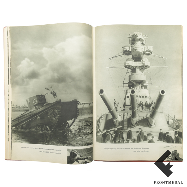 Книга/альбом "USSR THE RED ARMY and NAVY", 1939 год