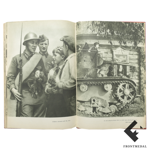 Книга/альбом "USSR THE RED ARMY and NAVY", 1939 год