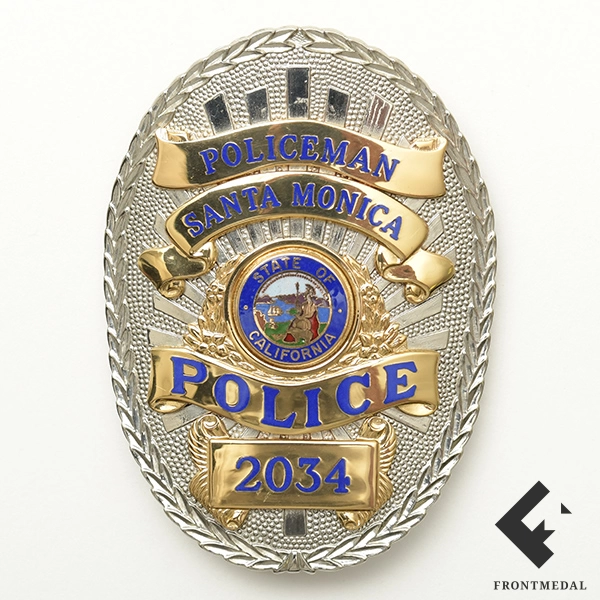 Личный жетон POLICEMAN SANTA MONICA (Калифорния, США)