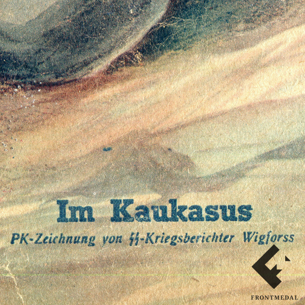 Обложка журнала DIE WOCHE - Войска СС на Кавказе, 1942 г.