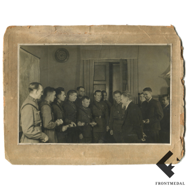 Фотография с церемонии вручения гос. наград командирам РККА