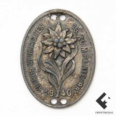   "Kriegsweihnachten 1940 13.Kompanie/98"