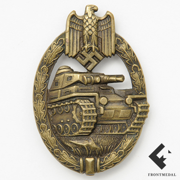 Знак За танковую атаку в бронзе (Karl Wurster)