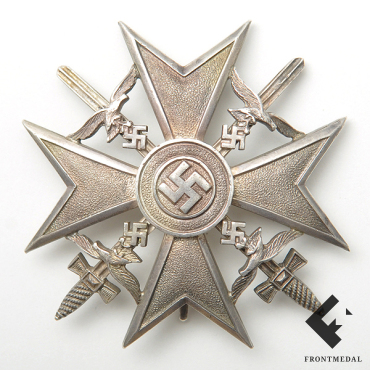 Испанский крест в серебре с мечами (Paul Meybauer)