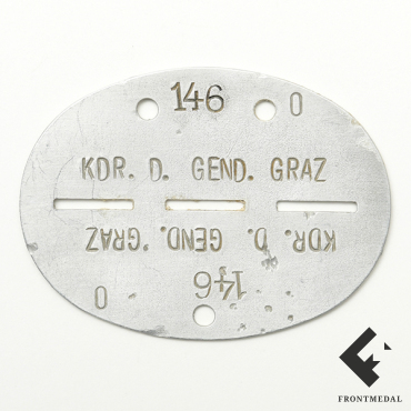 ЛОЗ военнослужащего из командования жандармерии город Грац