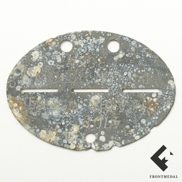 Нательный жетон военнослужащего 5-й дивизии СС "Викинг"