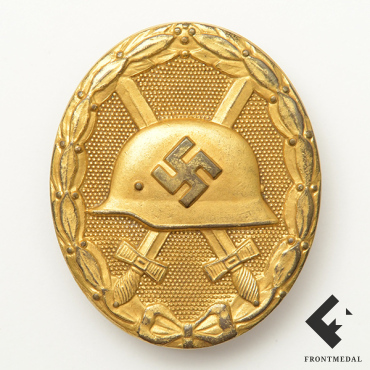 Знак За ранение 1-й степени обр. 1939 года (клеймо 30)