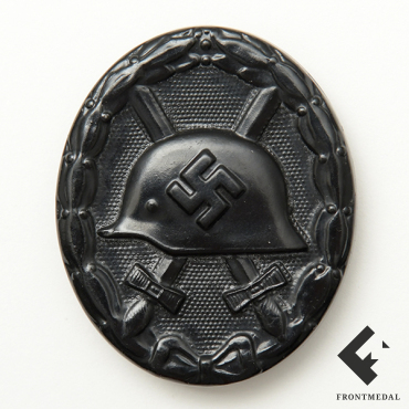 Знак За ранение образца 1939 года в черном