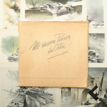  "MIT UNSEREN PANZERN IM OSTEN", 1943 .