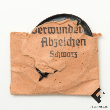 Знак За ранение 3 степени образца 1939 года в пакете (клеймо 107)