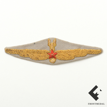 Шита версия Знак Штурман для летней униформы, 1949 - 60 гг.