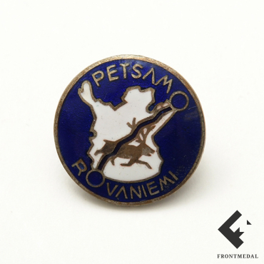 Знак Переход 800 км из Рованиеми в Петсамо (Печенга) 138-му ГСП