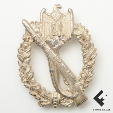 Пехотный штурмовой знак в серебре (Gebruder Schweiger)