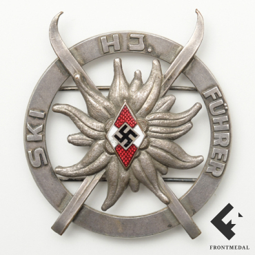 Знак "Лыжный лидер Гитлерюгенд" (SKI HJ. FUHRER)