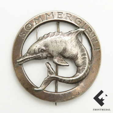 Знак-кокарда на берет члена экипажа катера-танка "Грилло"