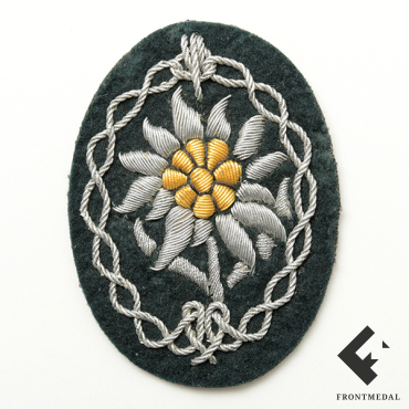 Эмблема эдельвейс для униформы офицерского состава