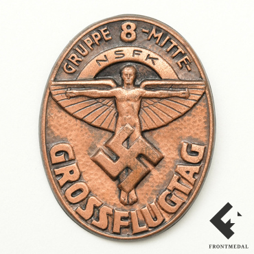 Значок участника "Большой полетный день НСФК, группа 8"