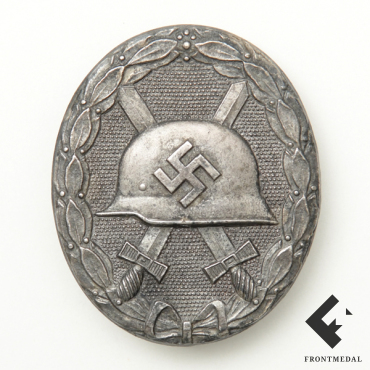 Знак За ранение 2-й степени обр. 1939 года (тип "большой шлем")