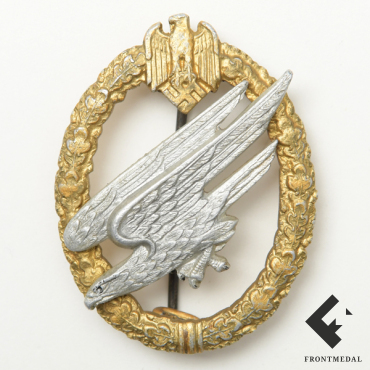 Знак парашютист пехоты Вермахта из алюминия (C.E. Juncker, Berlin)