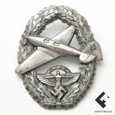 Знак NSFK Пилот моторного самолета, 2-я модель
