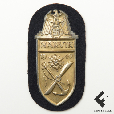 Нарукавный щит "NARVIK" для ВМФ Кригсмарине