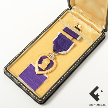 Комплект медали "Пурпурное сердце" в футляре (США, ВМВ)