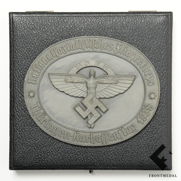 Плакетка NSFK за участие в соревнованиях по планеризму 1938 года