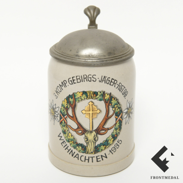   "3 KOMP.GEBIRGS-JAGER-RGT. 99, WEIHNACHTEN-1935"