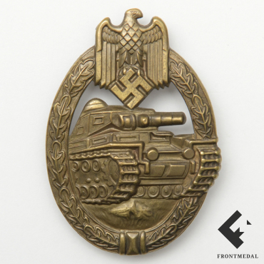 Знак За танковую атаку в бронзе (D.H. Mayer's, Pforzheim)