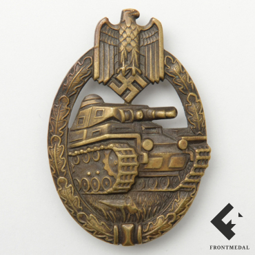 Знак За танковую атаку в бронзе (клеймо w)
