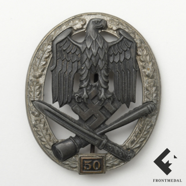 Общий Штурмовой знак за 50 дней боев (C.E. Juncker)